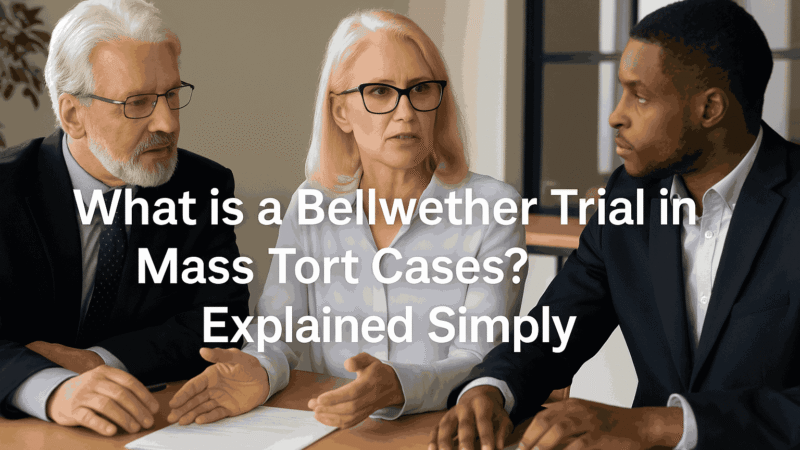 What is a Bellwether Trial in Mass Tort Cases? Explained Simply