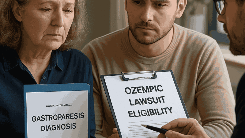 Who Can Join the Ozempic and Wegovy Stomach Paralysis Lawsuits?